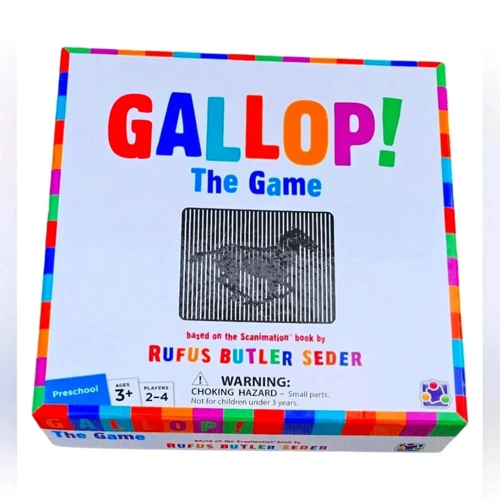 Gallop! The Game. Based On Scanimation, The Illusion Of Moving Items.​​​​​